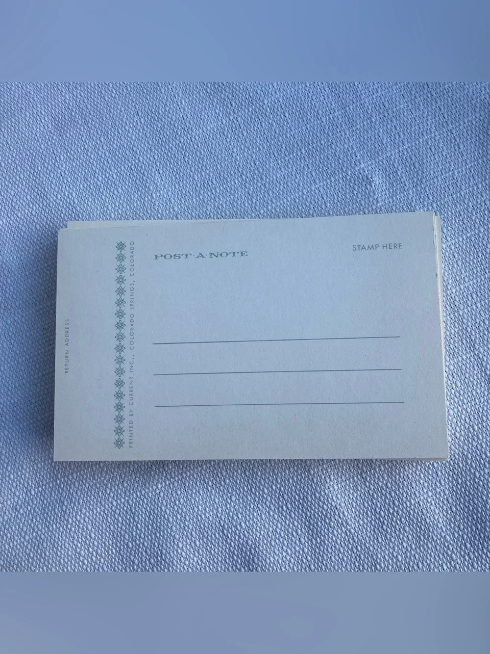 Vintage MCM Post-A-Note 40 Card Complete Set!